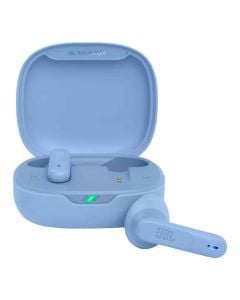 Wireless headphones, JBL, Wave Flex, Active noise canceling, Deep Bass, 32 h, IP54, blue color