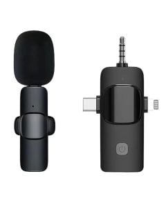 Wifi microphone, Senxin, K15, USB-type C connection, li-ion battery, 8 hours of battery life