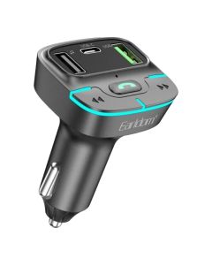 Mp3 with bluetooth for car, Earldom, M101, 12V, 2.4A, phone call, music, radio, 2 USB and Type-C inputs