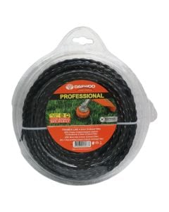Grass trimmer line, Daewoo, 4.3mm x 29m, spiral, black