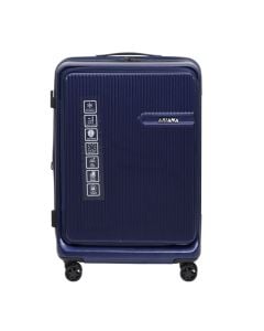 Travel suitcase, Ariana, polycarbonate, 20", W23 x D38 x H57 cm, blue color