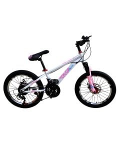 Children's bicycle, Adkids, 20", color pink and white