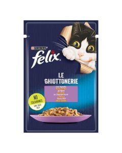 Snack for cats, Felix, 85 g, with lamb