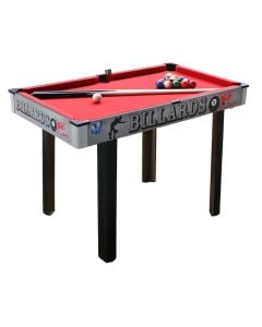 Pool table game, 91 x 51 x 64 cm, wooden structure