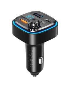 Mp3 with bluetooth for car, XO, XO-BCC08, 12V, 25 W, phone call, music, radio, 2 USB and Type-C inputs