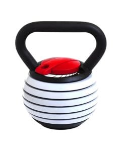 Kettlebell with adjustable weights, 18 kg