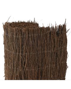 Perimeter fence, natural heather, Giardino Verde, H100 x L300 cm, natural color