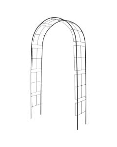 Metal support for climbing plants, Giardino Verde, H250 x W140 cm