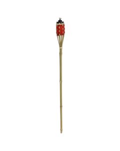 Bamboo torch, natural, Giardino Verde, H90 cm