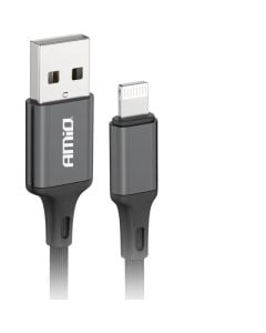 Amio charging cable, AM-03901, USB-Lightning, 2A, 100 cm
