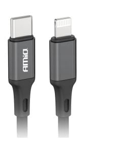 Amio charging cable, AM-03904, Type C-Lightning, 20W, 100 cm