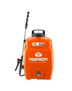 Battery-powered backpack sprayer, Daewoo, DAPS16-B, 16 L, 12 V, 8 Ah