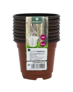 Flower pot 9CM set 8u GROWPOT S