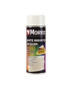 COLOR SPRAY, RADIATOR LACQUER WHITE, MORRIS 400ML