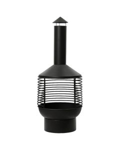 Barbecue, Ø42 cm x H105 cm, metal body, black color