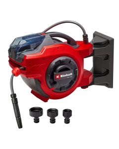 Water hose + automatic battery reel, Einhell, GE-HR 18/30 Li-Solo, 18 V, Ø 1/2", 30 m (battery not included)