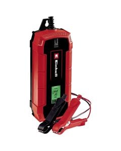 Car battery charger, Einhell, CE-BC 5 M LiFePO4, 12 V, 5 A, 120 Ah, LCD display, microprocessor