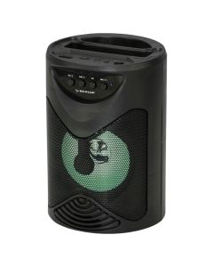 Bluetooth speaker, 5 W, USB C, Bluetooth: 5, 5 hr, FM Radio, 1200mAh, 12x12x18 cm