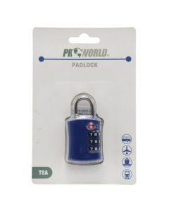 Luggage lock, ProWorld, ABS, mixed colors