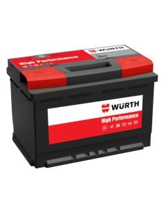 Car battery, Wurth, High Performance, 60 Ah, 540 A, 12 V