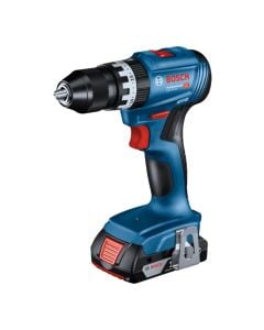 Cordless drill, Bosch, GSB 18V-45, 18 V, 2x3 Ah, 0-500/​0-1900 rpm