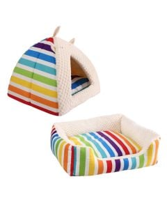 Animal nest, 10x40x35 cm / 50x40 cm, mixed colors, mixed pattern