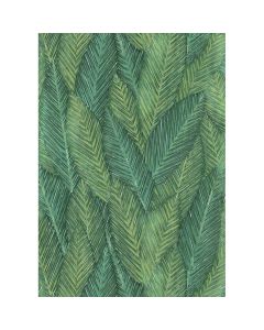 Wallpaper, Erismann, Martinique, 10.05 x 0.53 m, green color, floral motifs, 10391-07