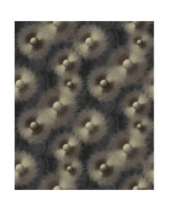 Wallpaper, Erismann, Elle Decoration, 10.05 x 0.53 m, gold color, black, 10191-15