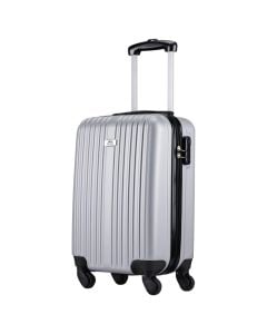 Travel suitcase, Slazenger, ABS, 18", W22 x D35 x H52 cm, grey color