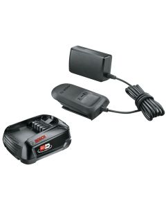 Charger and battery set, Bosch, (2.5 Ah + AL 18V-20), 1 x 2.5 Ah battery