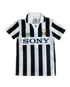 Juventus jersey, Retro, for adults, size M, black and white