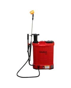 Battery-powered backpack sprayer, Wurth, 12V, 8 Ah, 16 L, red