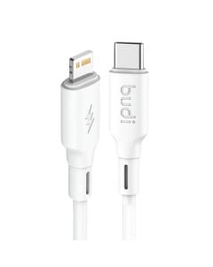 Charging plug, Budi, 256TL, Lightning-Type C, 35W, 150 cm, white