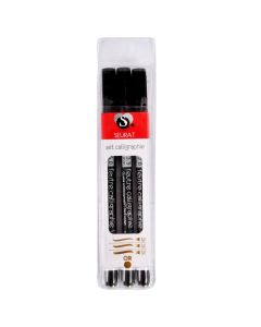 Calligraphy set, Seurat, 3 pieces, gold