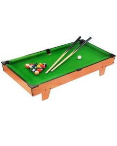 Billiard table game, 81x43x17 cm, wooden structure