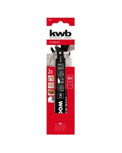 Sabre saw blade, KWB, 153 mm, for cutting wood