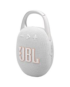 Wireless speaker, JBL, Clip 5, 12 h music, IP67, white color