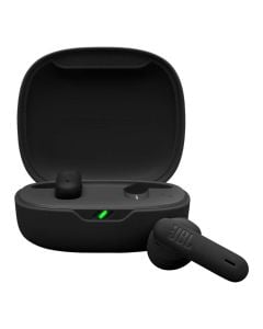 Wireless headphones, JBL, Wave Flex 2, Smart Ambient technology, deep bass, 40 h, IP54, black color
