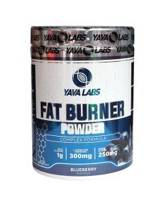Fat burning supplement, Yava Labs, 300 gr, blueberry