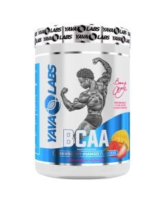 Supplement, Yava Labs, BCAA Breon, Strawberry, 300 g