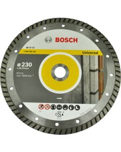Diamond disc, Bosch, 230x22.2 mm, universal turbo
