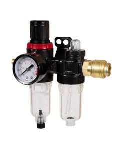 Air and oil filter with pressure reducer, Einhell, 1/4 ", 0-10 bar
