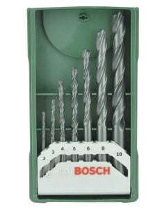 Metal drill bit, Bosch, 2-10 mm, 7 cope