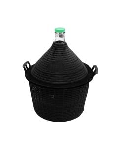Glass Decanter 25L with plastic storage