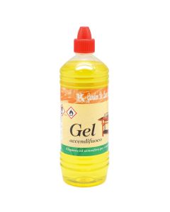 Fire igniter, "Gel", liquid, yellow, 1000 ml