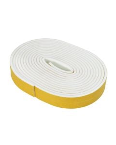 Insulation for window and door frames, Geko, Flex, Profil I, 9 x 3 mm x 6 m, white
