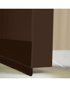 PARAFREDDO PVC P/PORTE 100X5 MARRONE