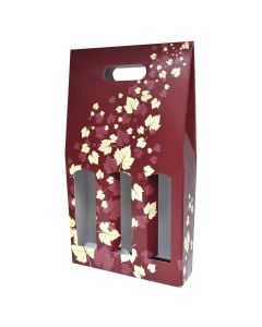 Cardboard packing box with 3 position