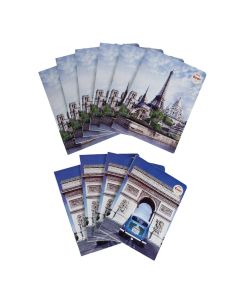 Notebook A5 with 52 sheets  57gr checked