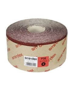 Sanding sheets for strone, Smirdex, 115 mm, Grt 36